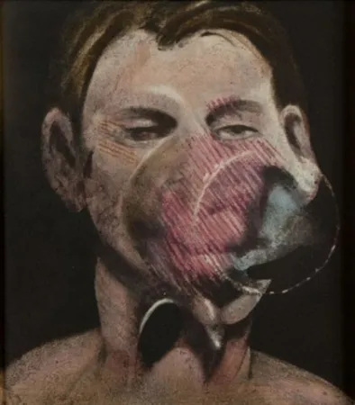 Acquaforte E Acquatinta Bacon - Portrait of Peter Beard I 