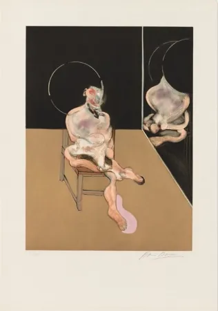Acquatinta Bacon - Seated Figure 1983