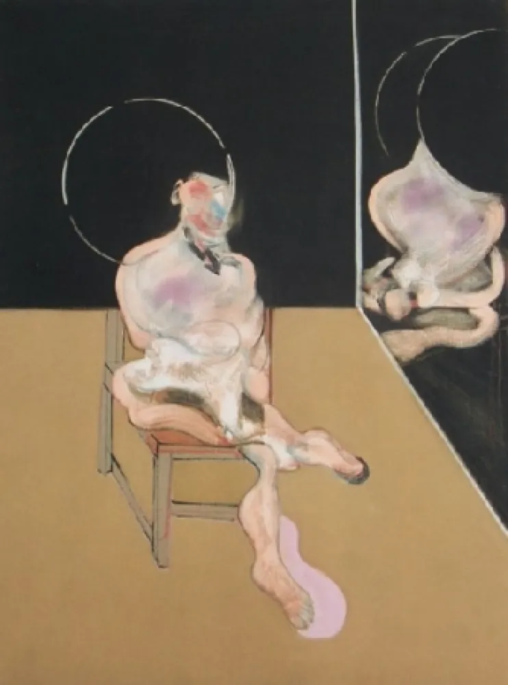 Incisione Bacon - Seated figure