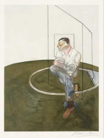Litografia Bacon - Study for a Portrait of John Edwards