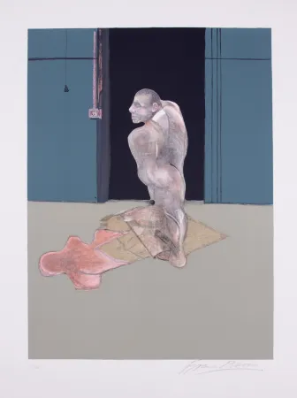 Litografia Bacon -  Study for a portrait of John Edwards