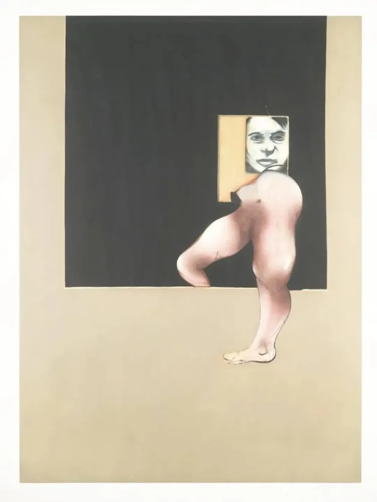 Acquatinta Bacon - Triptych 1991 