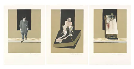 Litografia Bacon - Tryptych 1986/1987