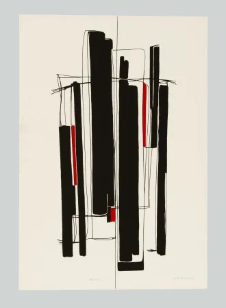 Serigrafia Badiali - Composizione (tavola 8)