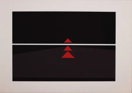 Serigrafia Badiali - Sei fasi progressive di verticalità elastica