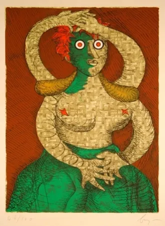 Acquaforte Baj - Caroline di Brunswick, Regina di Gran Bretagna e d'Irlanda