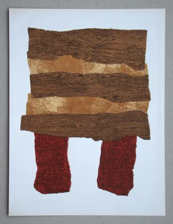 Litografia Baj - Composition