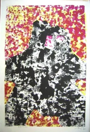 Litografia Baj - Dalla Materia