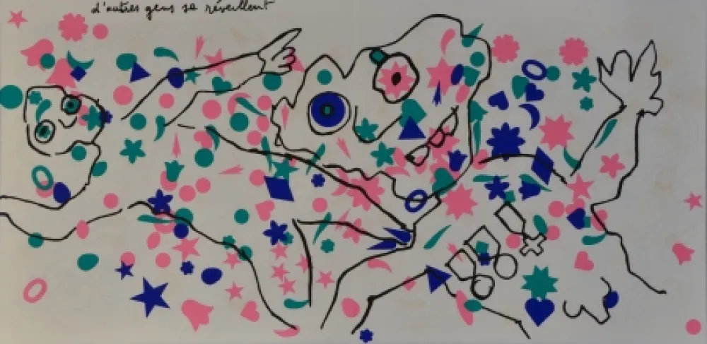 Litografia Baj - D’aure gens