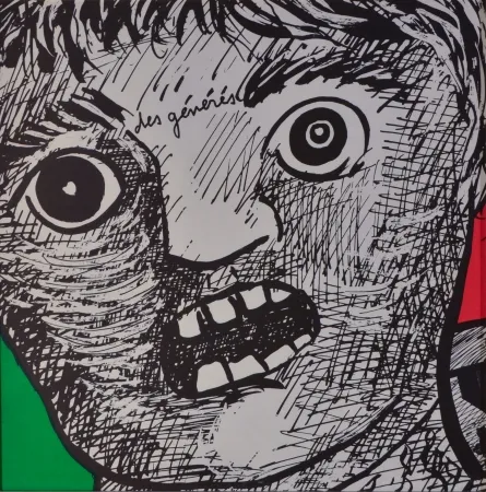 Litografia Baj - Des Générs