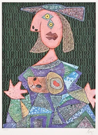 Multiplo Baj - Femme assise