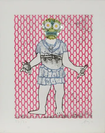 Acquatinta Baj - Flavius Valerius Constantinus Chlorus