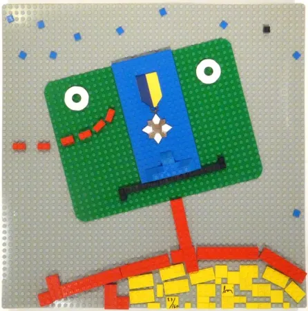 Libro Illustrato Baj - La Cravatte ne vaut pas une médaille