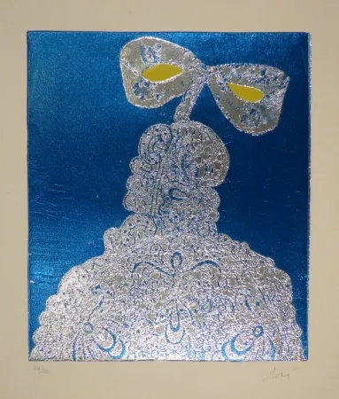 Acquaforte Baj - La Princesse Ira Fuerstenberg von Hohenlohe