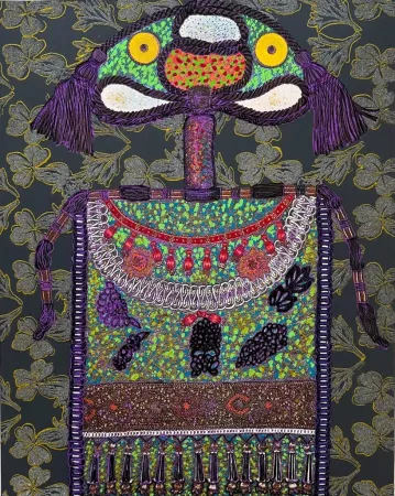 Serigrafia Baj - Lady Virginia Woolf