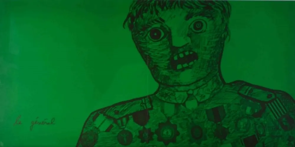 Litografia Baj - Le général