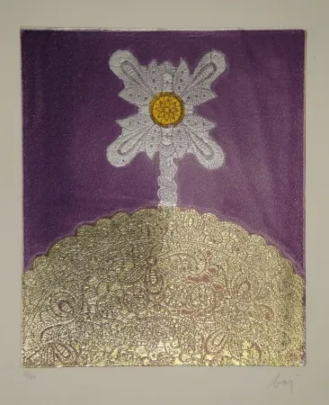 Acquaforte Baj - Marie-Laure de Noailles, Artiste-Peintre