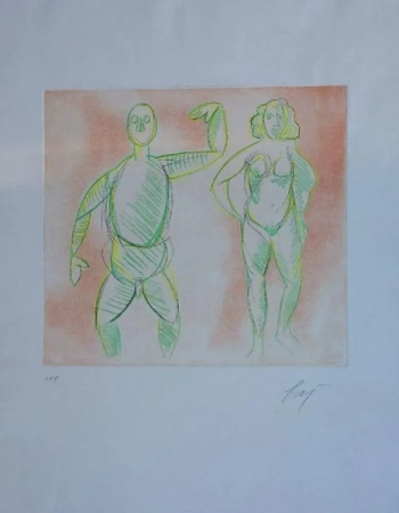 Acquaforte Baj - Nudi