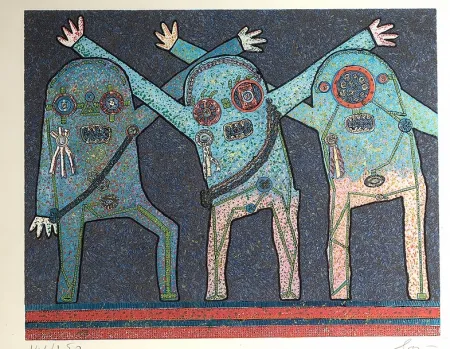Serigrafia Baj - Parade
