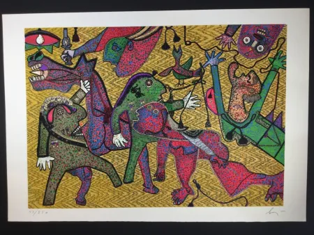 Multiplo Baj - Particolare di Guernica