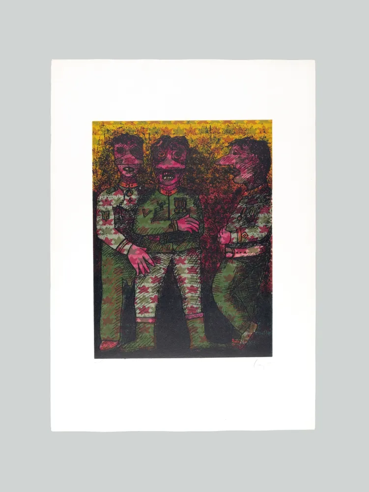 Acquaforte E Acquatinta Baj - Personaggi