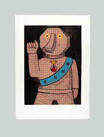 Acquaforte E Acquatinta Baj - Piccolo Ubu