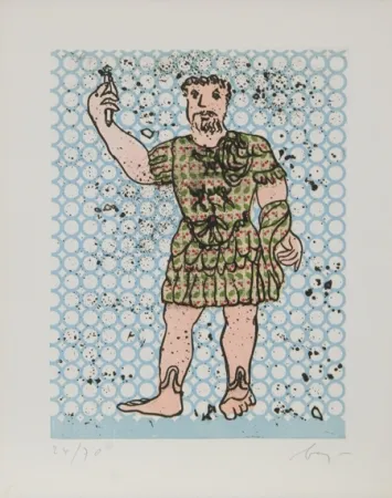 Acquatinta Baj - Sextus Varius Avitus Bassianus Heliogabalus