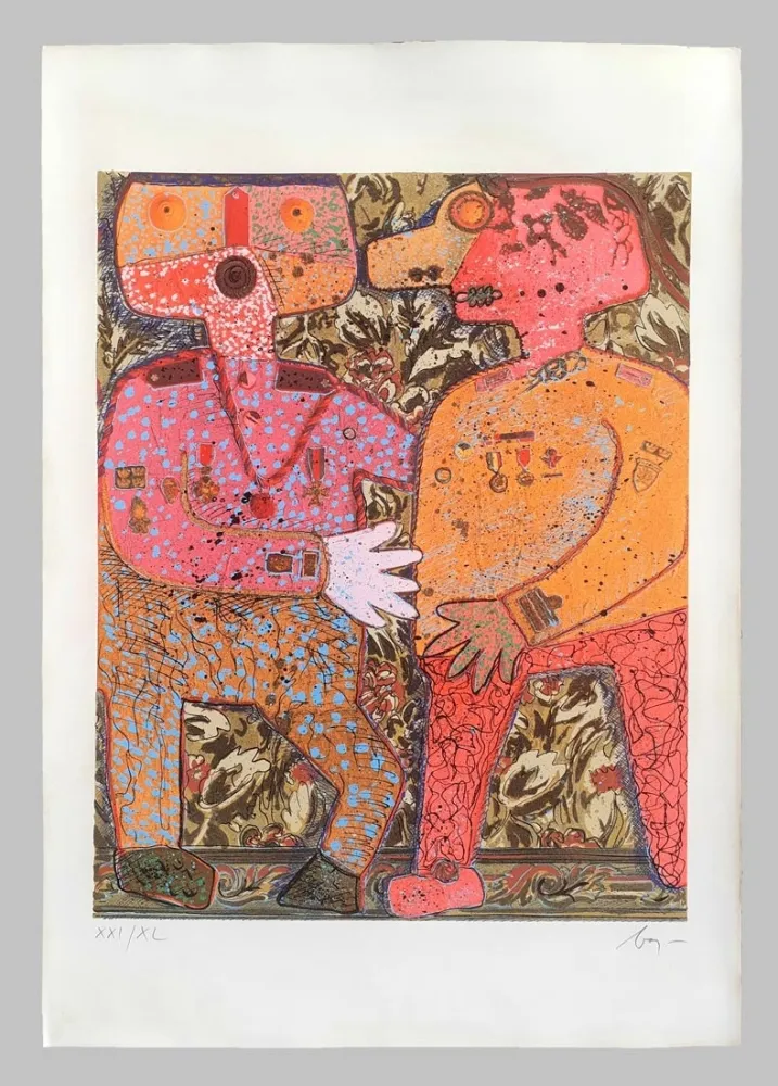 Serigrafia Baj - Top secret