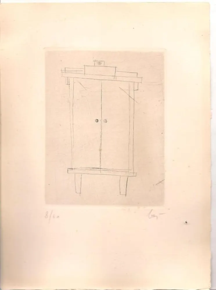 Incisione Baj - UNTITLED