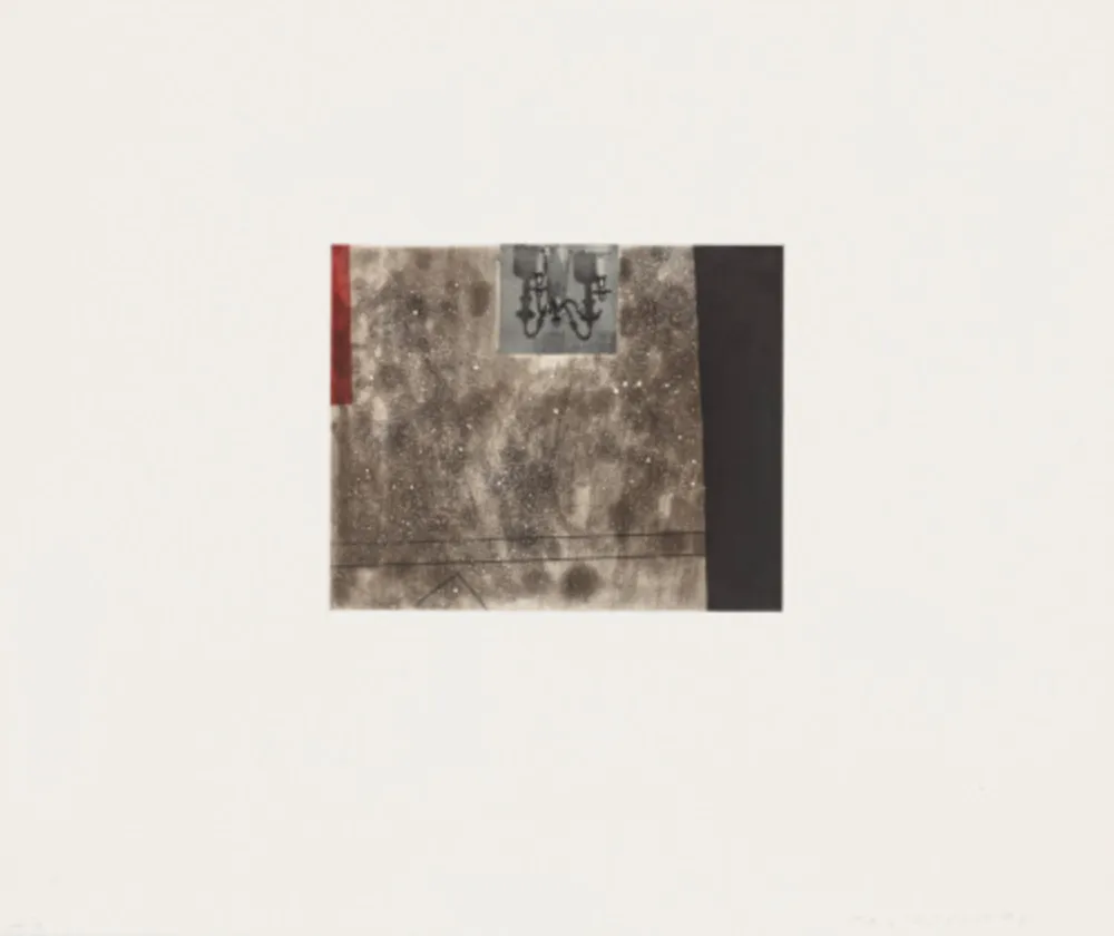 Acquaforte E Acquatinta Baldessari - Black Dice 2