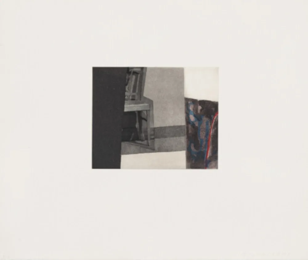 Acquaforte E Acquatinta Baldessari - Black Dice 4