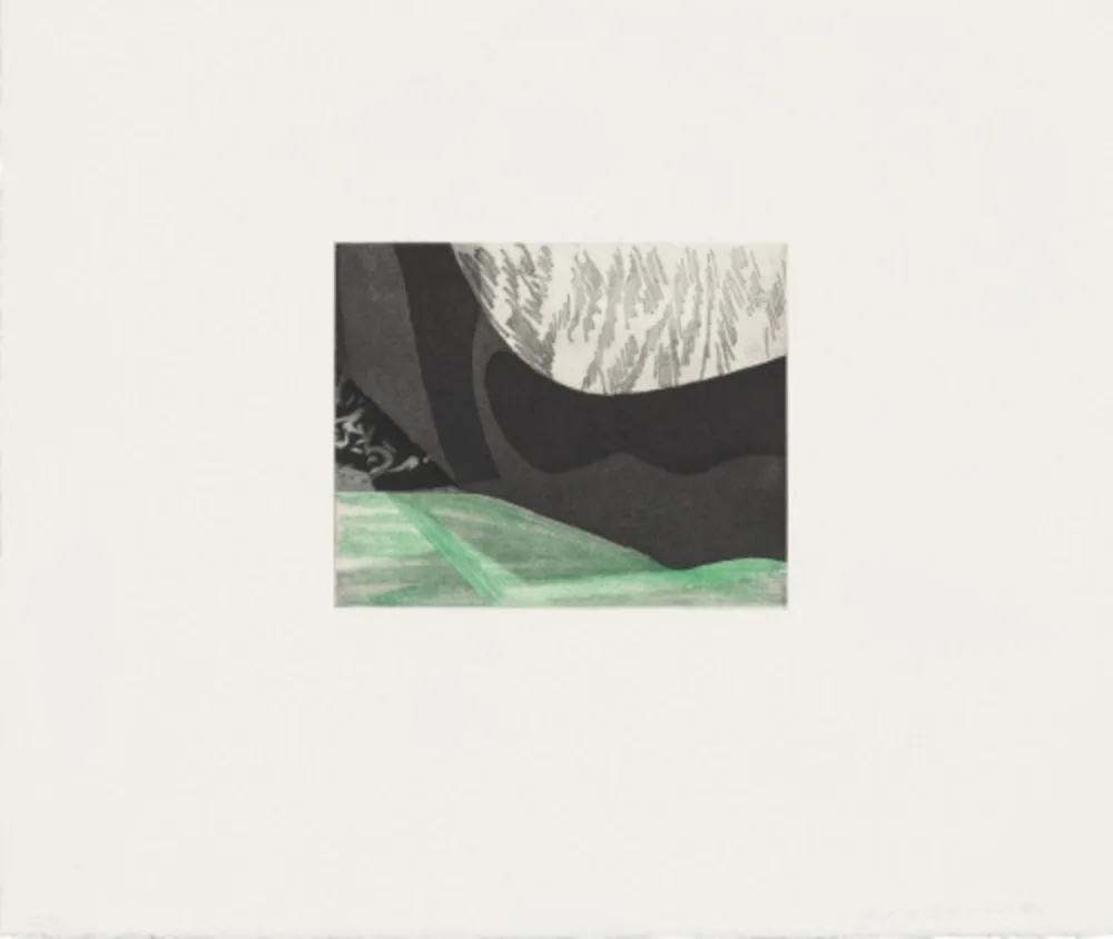 Acquaforte E Acquatinta Baldessari - Black Dice 8