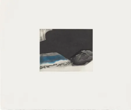 Acquaforte E Acquatinta Baldessari - Black Dice 9
