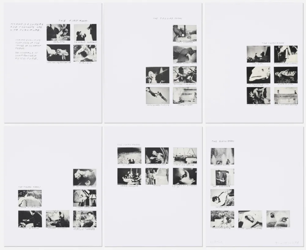 Fotografie Baldessari - Six Rooms