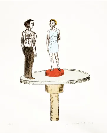 Multiplo Balkenhol - Untitled (Pedestal Encounter)