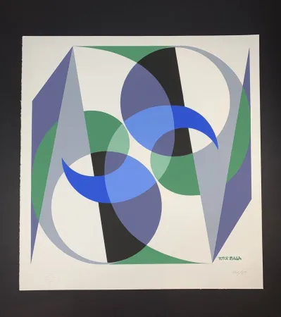 Serigrafia Balla - Equilibrio Spaziale