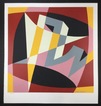 Serigrafia Balla - Forma Rumore + Spazio