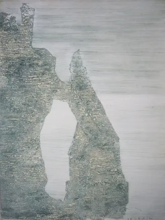 Incisione Ballif - Etretat