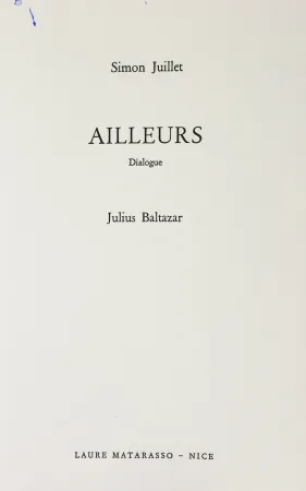 Libro Illustrato Baltazar - Ailleurs