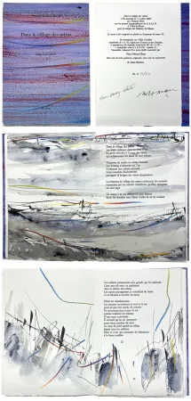 Libro Illustrato Baltazar - DANS LE VILLAGE DES MÈRES. Trois peintures originales (2009)