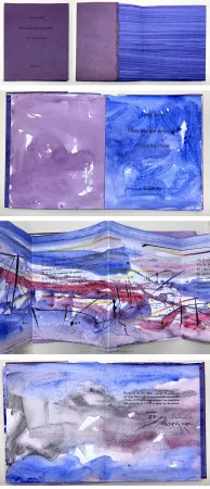 Libro Illustrato Baltazar - James Sacré : MON POÈME EMPÊCHÉ. Avec des peintures originales (2010)