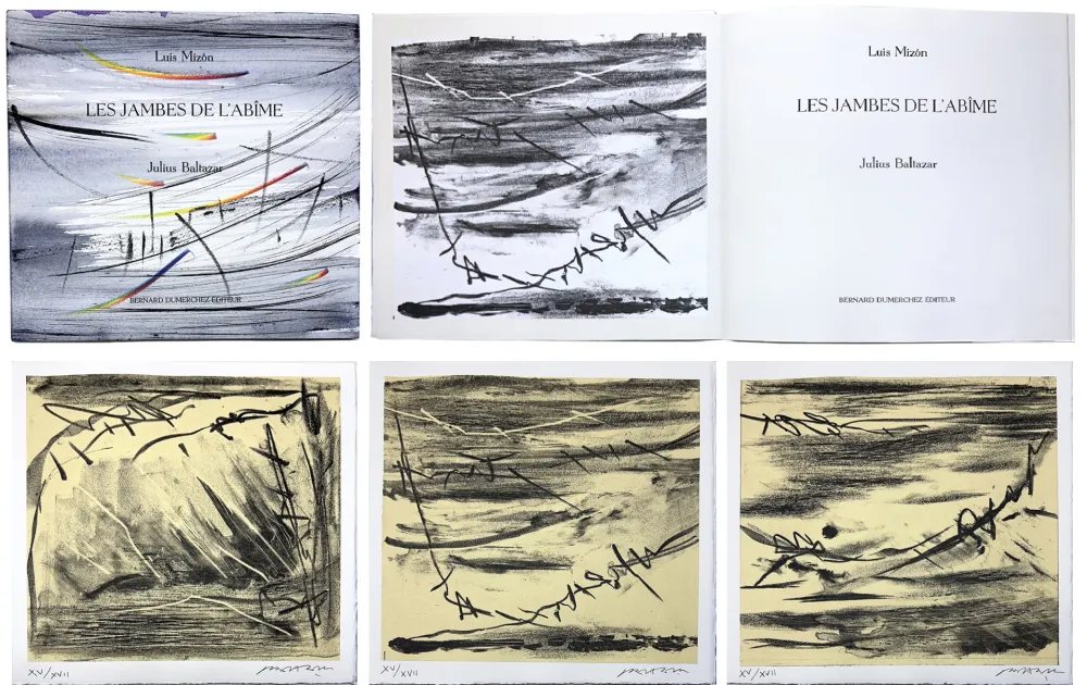 Libro Illustrato Baltazar - (Luis Mizón) LES JAMBES DE L'ABÎME (2004)