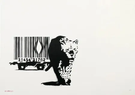 Serigrafia Banksy - Barcode