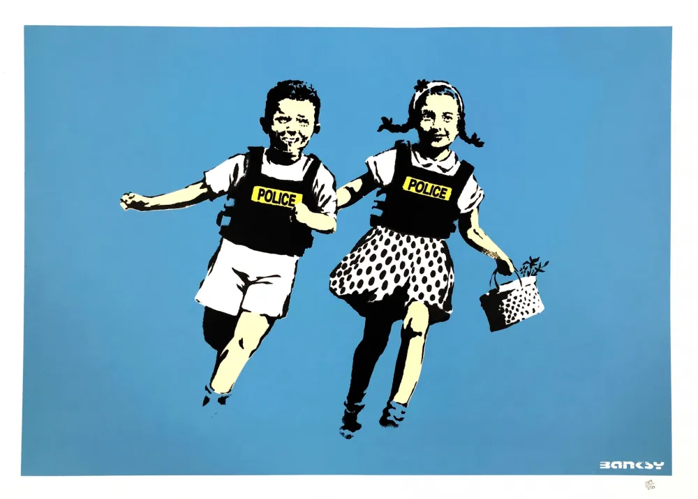 Serigrafia Banksy - JACK AND JILL