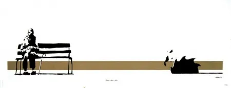 Serigrafia Banksy - Super Mare