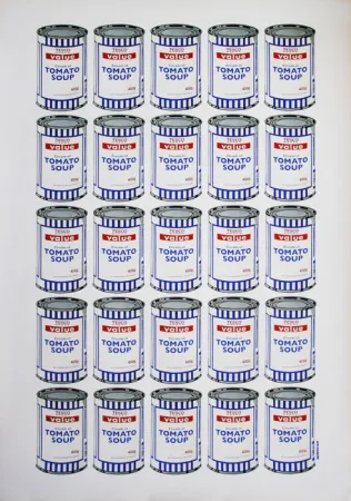 Litografia Banksy - Tesco Soup Can