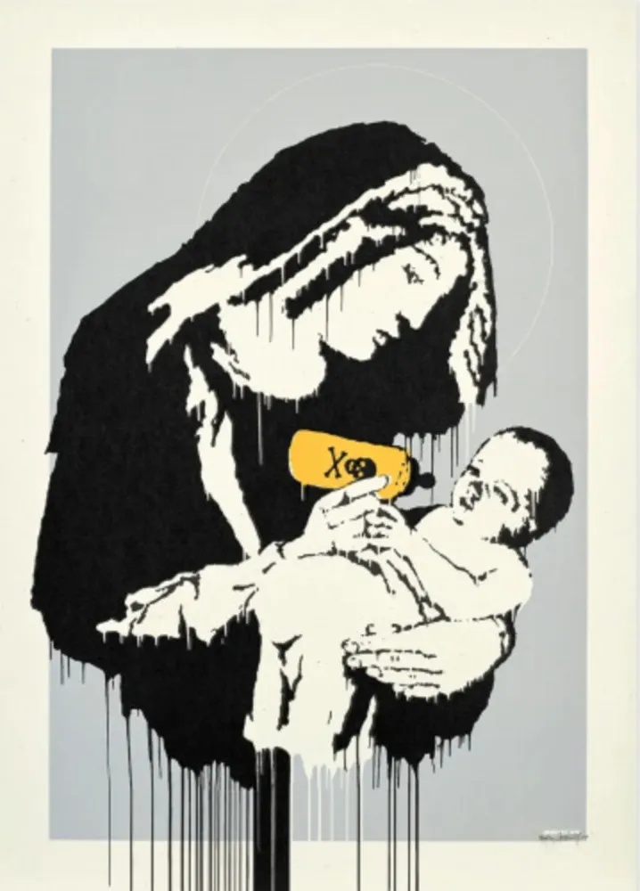 Serigrafia Banksy - Toxic Mary