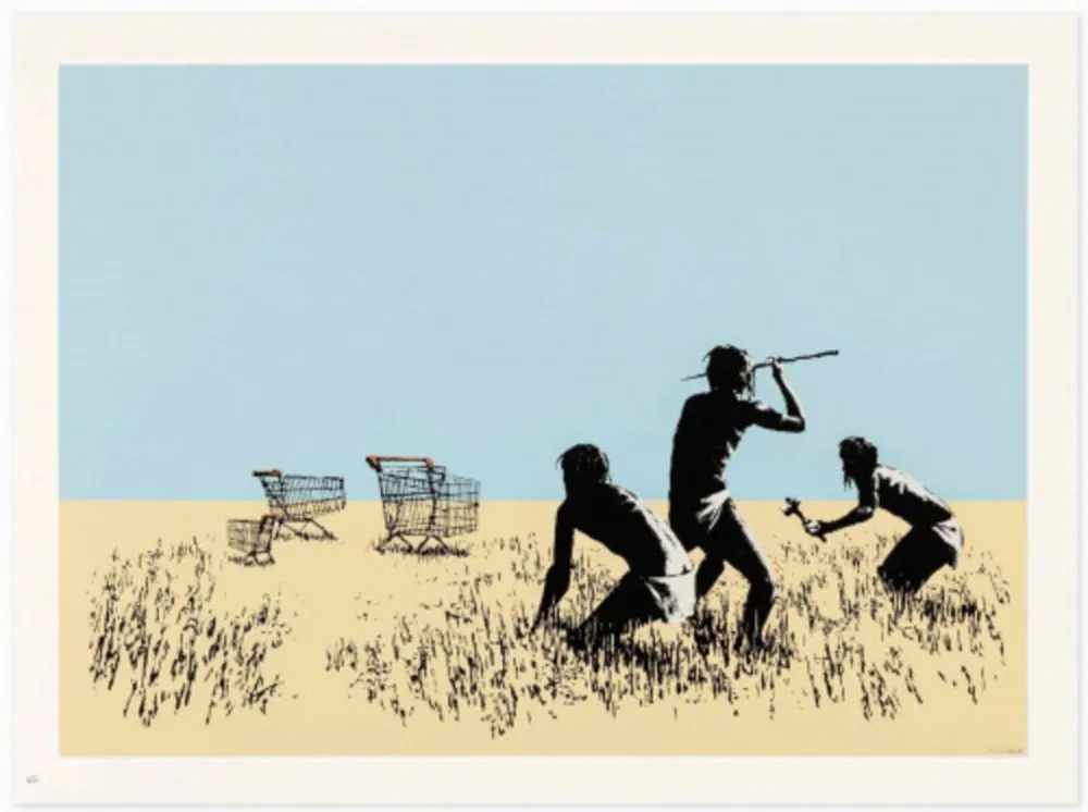 Serigrafia Banksy - Trolleys