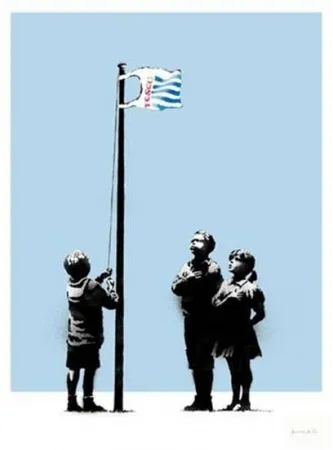 Serigrafia Banksy - Very Little Helps