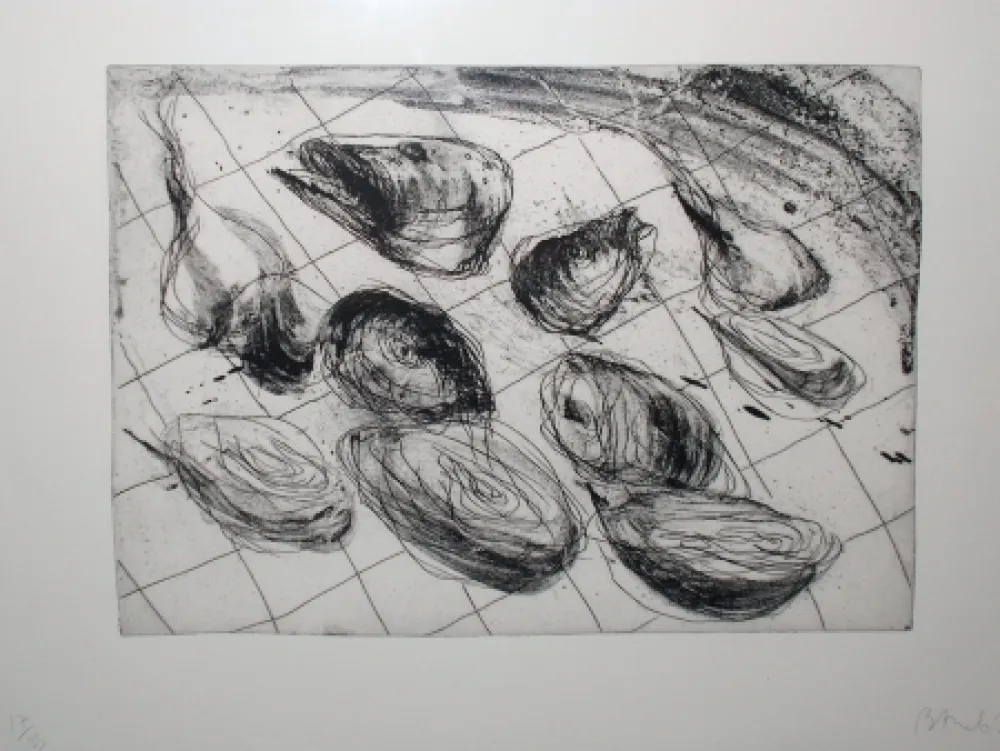 Acquaforte E Acquatinta Barcelo - Lanzarote 21